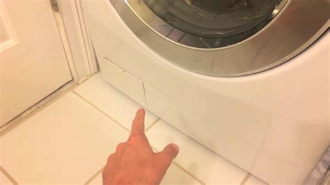 2 Pull out the fabric softener dispenser and lift the cover and clean it with a brush using lukewarm water. . Lg direct drive washer not draining